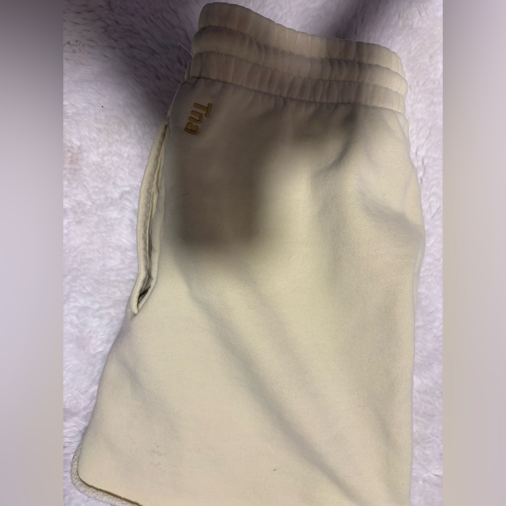 Butter yellow TNA cozy shorts
